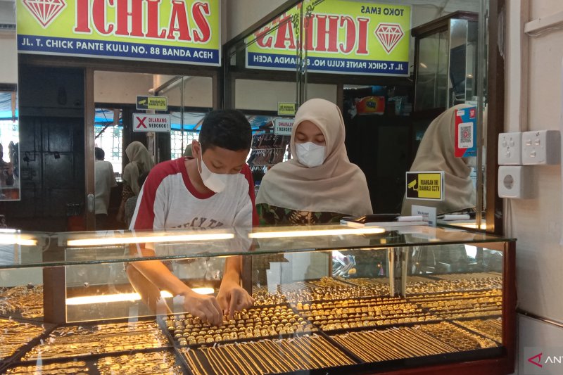 Harga Emas Turun Minat Beli Masyarakat Di Aceh Tetap Lemah
