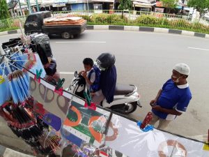 Mayoritas Warga Banda Aceh Belum Pakai Masker Saat Berkendara