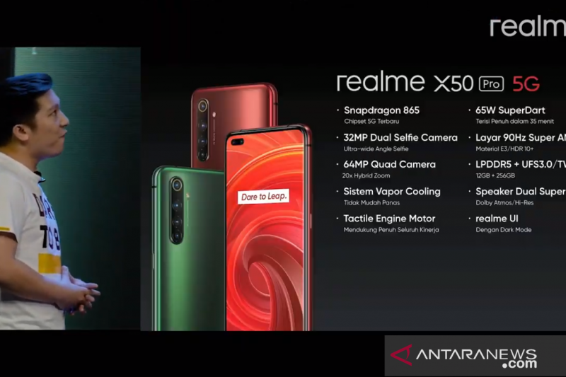 Realme X50 Pro 5G Masuk Indonesia
