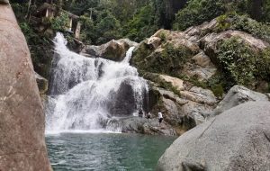 Segarnya Air Terjun Suhom Krueng Kala di Aceh Besar