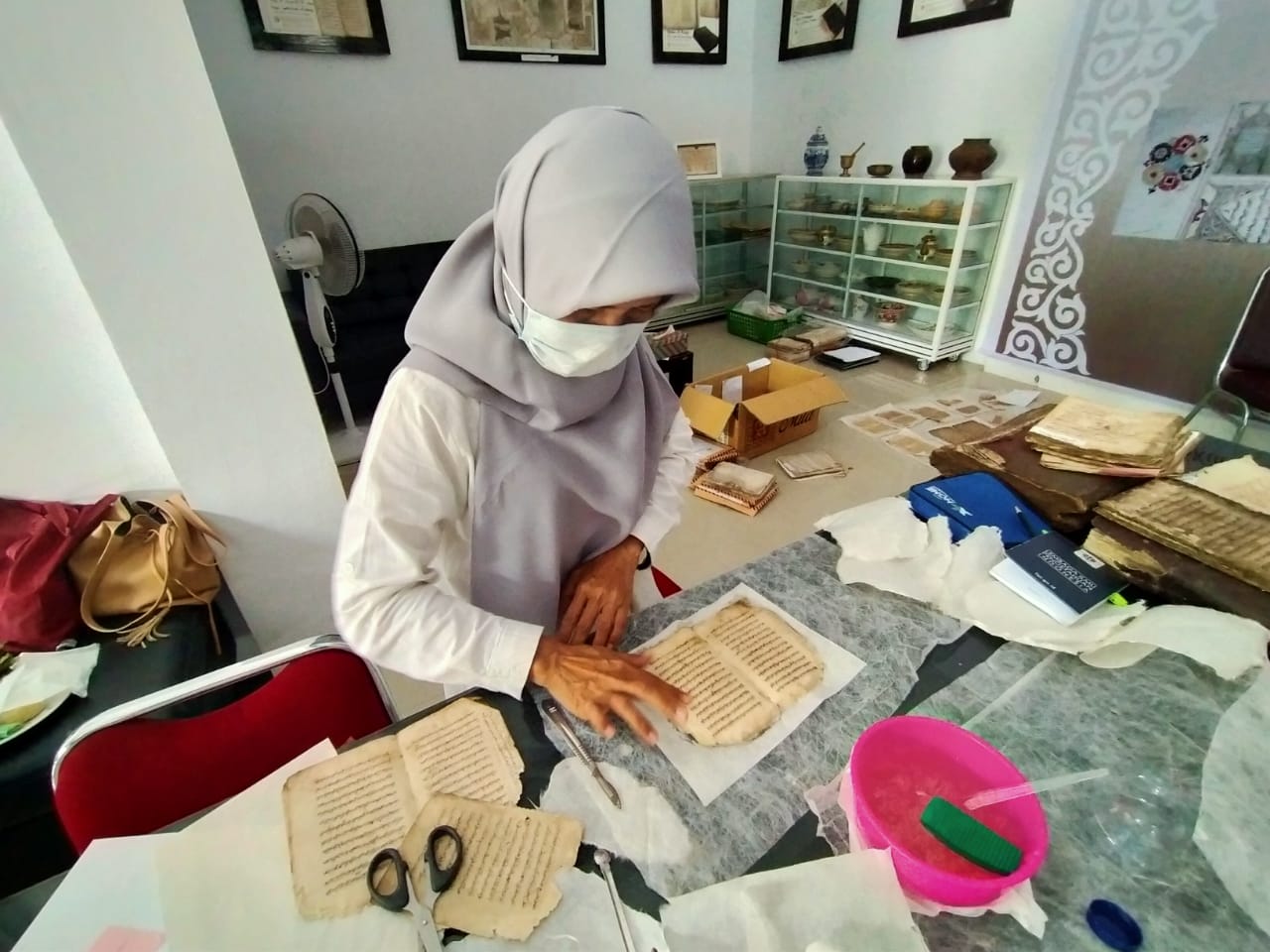 150 Manuskrip Kuno Aceh Dikonservasi Perpusnas RI