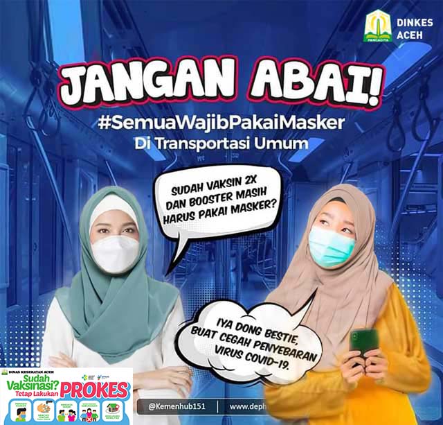 Jangan abai, tetap prokes di transportasi umum – Dinkes Aceh