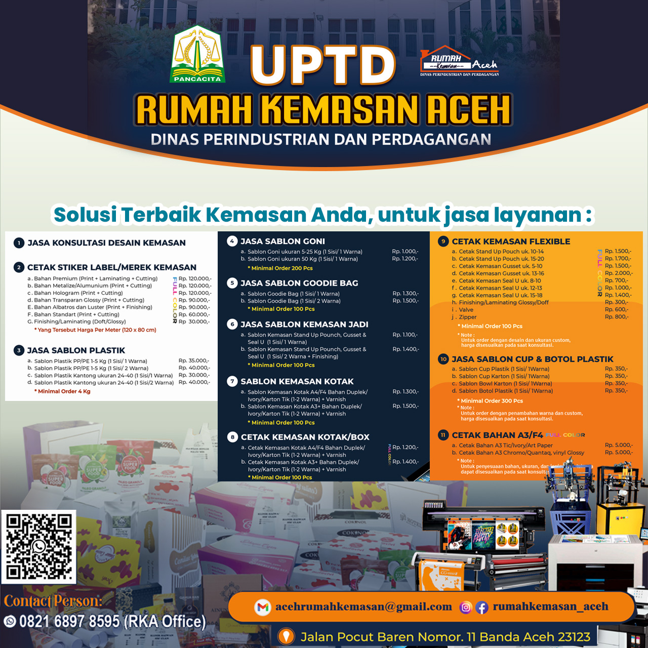 UPT Rumah Kemasan Aceh 2 – Disnaker Aceh