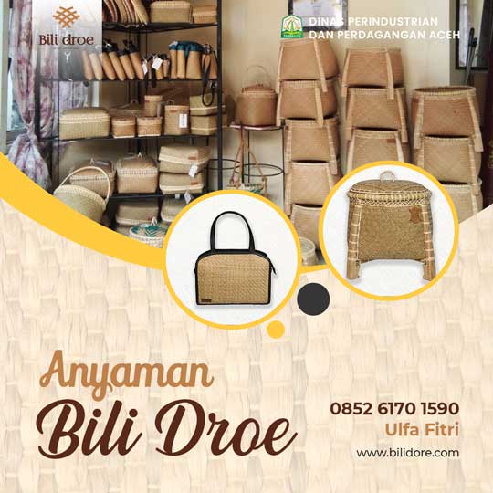 Anyaman Bili Droe – Disperindag Aceh