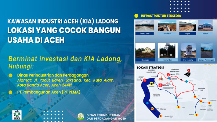 Kawasan Industri Aceh (KIA) Ladong – Disperindag Aceh