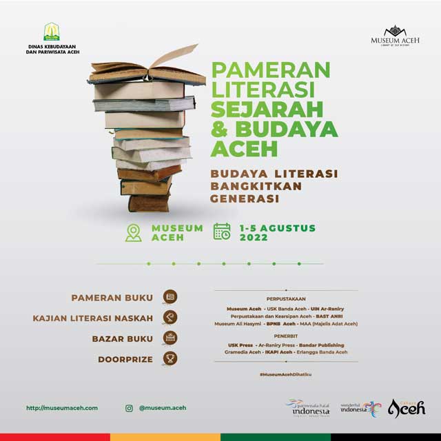 Pameran Literasi sejarah dan budaya Aceh- Disbudpar Aceh