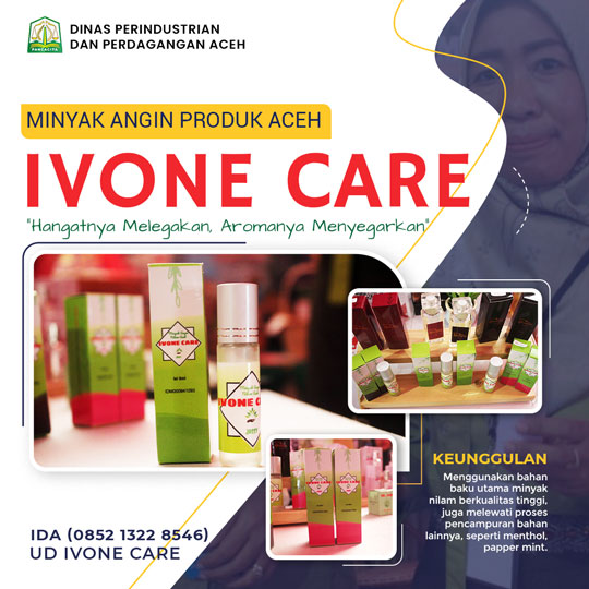 Ivone Care – Disperindag Aceh